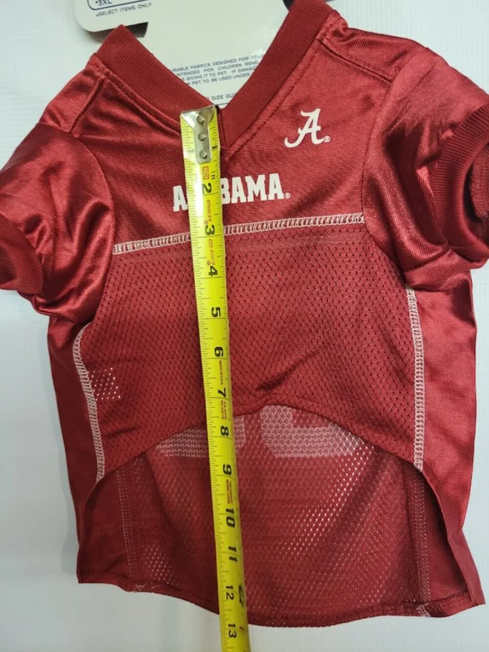 Pets First Alabama Crimson Tide Dog Football Jersey Medium NCAA Pet Wear qt